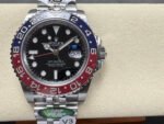 GMT-Master II 126710 BLRO Blue/Red Ceramic ARF 1:1 Best Edition Black Dial On Jubilee Bracelet DD3285 CHS