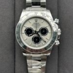 Daytona 126519 Heavyweight Version QF Factory Gray Dial Oysterflex 904L Steel Bracelet 4131 Movement (Free-Sprung Balance)
