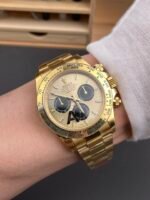 Daytona 126508 Gain Weight VSF 1:1 Best Edition YG Dial Black Subdial On Oyster Bracelet DD4131 - Image 3