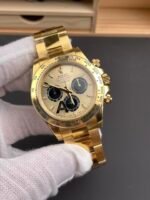 Daytona 126508 Gain Weight VSF 1:1 Best Edition YG Dial Black Subdial On Oyster Bracelet DD4131 - Image 4
