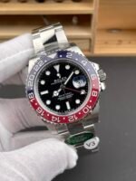 GMT-Master II 126710 BLRO Blue/Red Ceramic ARF 1:1 Best Edition Black Dial On Oyster Bracelet DD3285 CHS - Image 3