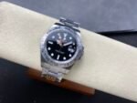 GMT Explorer II QF 1:1 Best Version SS Black Dial 904L Stainless Steel Bracelet Movement 3285 - Image 4