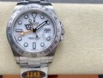 Explorer II 42mm 226570 904L SS QF 1:1 Best Edition White Dial on Bracelet SH3285 CHS