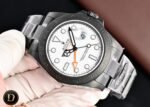 Explorer II 42mm 226570 White dial all black SS 904L DF 1:1 Best version 3285 - Image 5