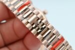 Date/Day 40mm OKF brown dial rose gold case T diamond marker 904L bracelet 3255 movement - Image 10