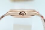 Date/Day 40mm OKF brown dial rose gold case T diamond marker 904L bracelet 3255 movement - Image 7