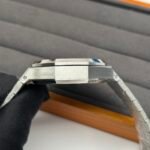Royal Oak Chrono 26240 SS V2 ZF 1:1 Best Edition Silver Dial On SS Bracelet SA4401 Super Clone - Image 8