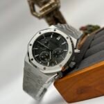 Royal Oak Chrono 26240 SS V2 ZF 1:1 Best Edition Green Dial On SS Bracelet SA4401 Super Clone - Image 5